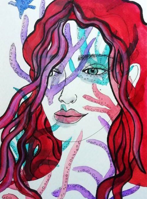 MUJER CORAL